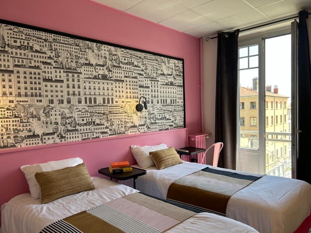 Hotel De La Croix-Rousse Λυών Εξωτερικό φωτογραφία